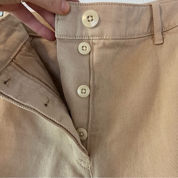 Aritzia Wilfred Free Modern Cargo Pant Size 4 Tan Relaxed - Picture 8 of 10